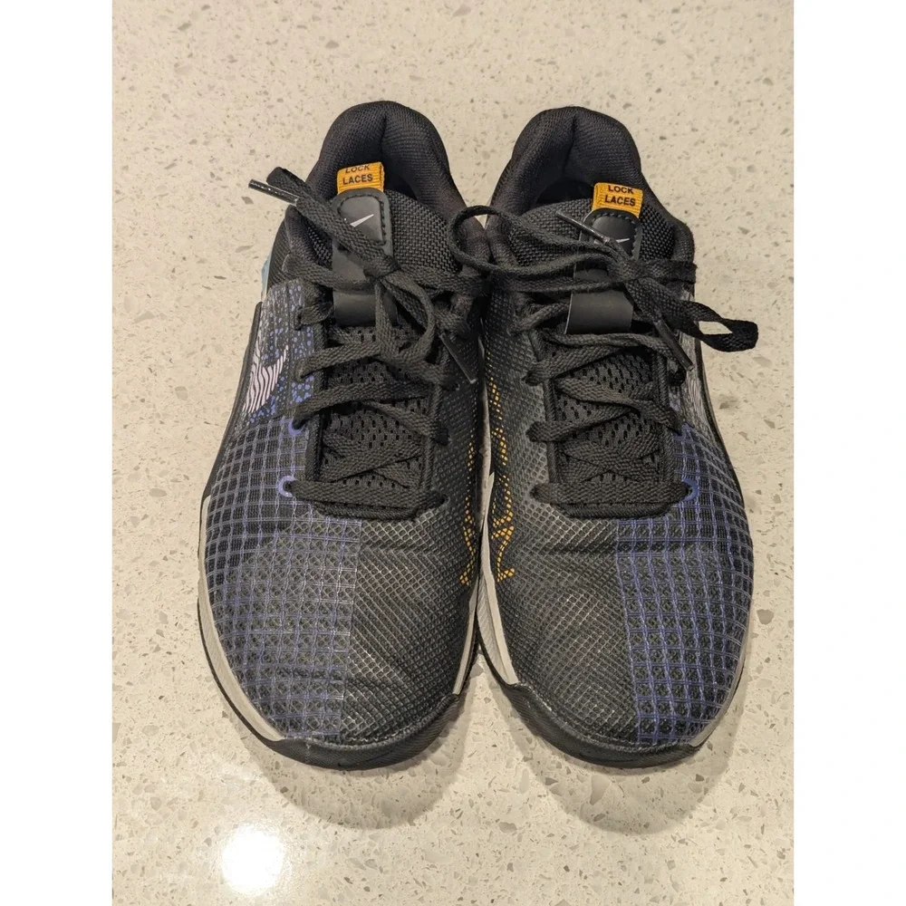 Nike Metcon 8 Black Light Thistle Training DO9327-002 Women's 7‎ US 38 EU - Picture 2 of 9